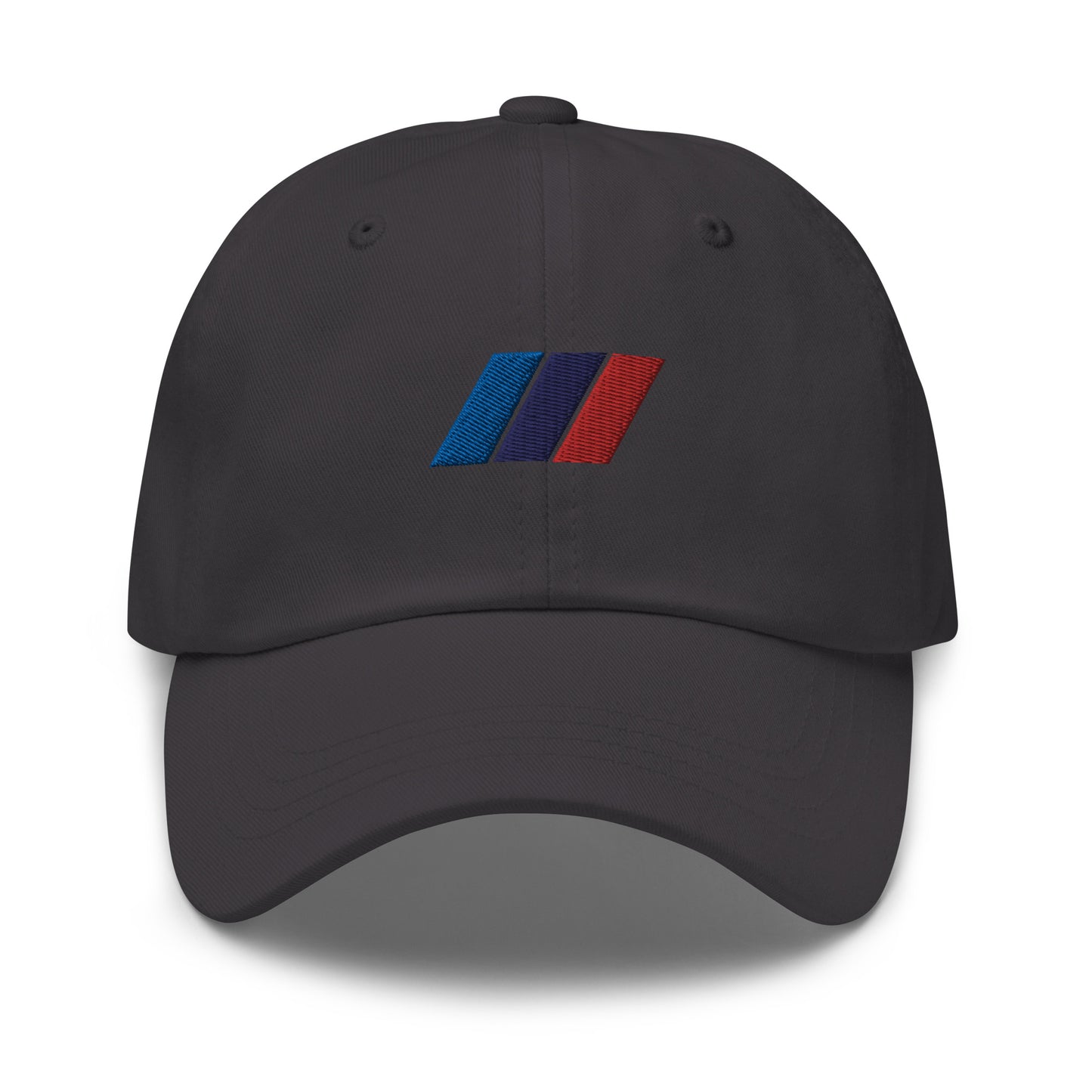 Embroidered M Stripe Dad Hat