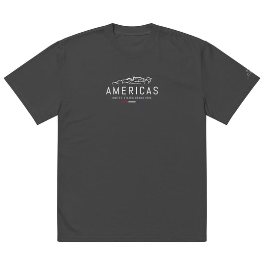 Circuit of the Americas Grand Prix Oversized Faded T-Shirt