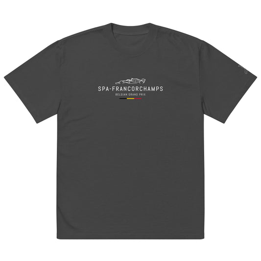 Spa-Francorchamps Grand Prix Oversized Faded T-Shirt