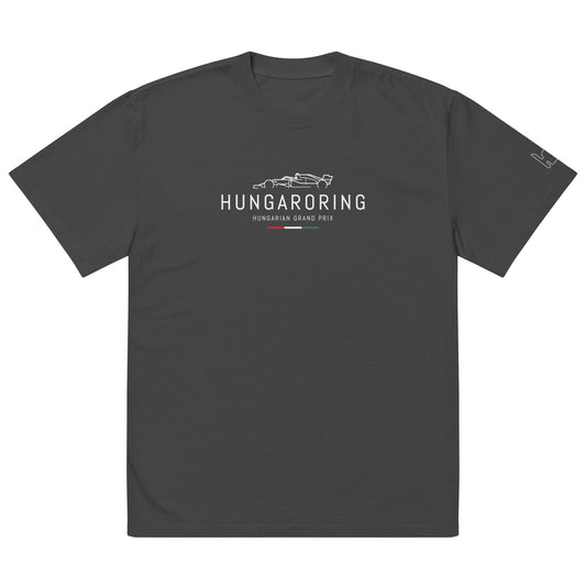 Hungaroring Grand Prix Oversized Faded T-Shirt