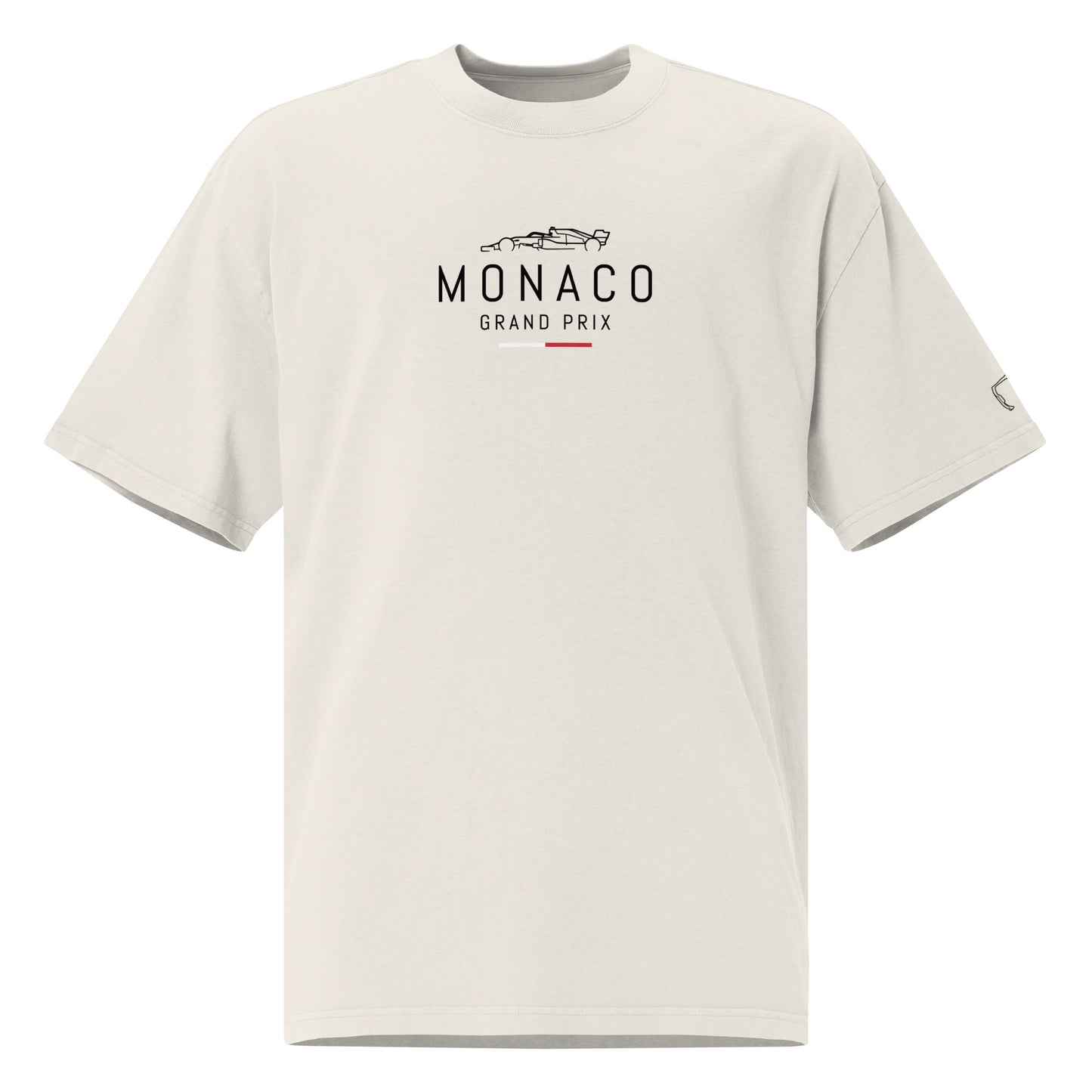 Monaco Grand Prix Oversized Faded T-Shirt