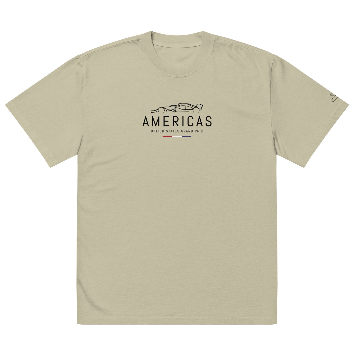 Circuit of the Americas Grand Prix Oversized Faded T-Shirt