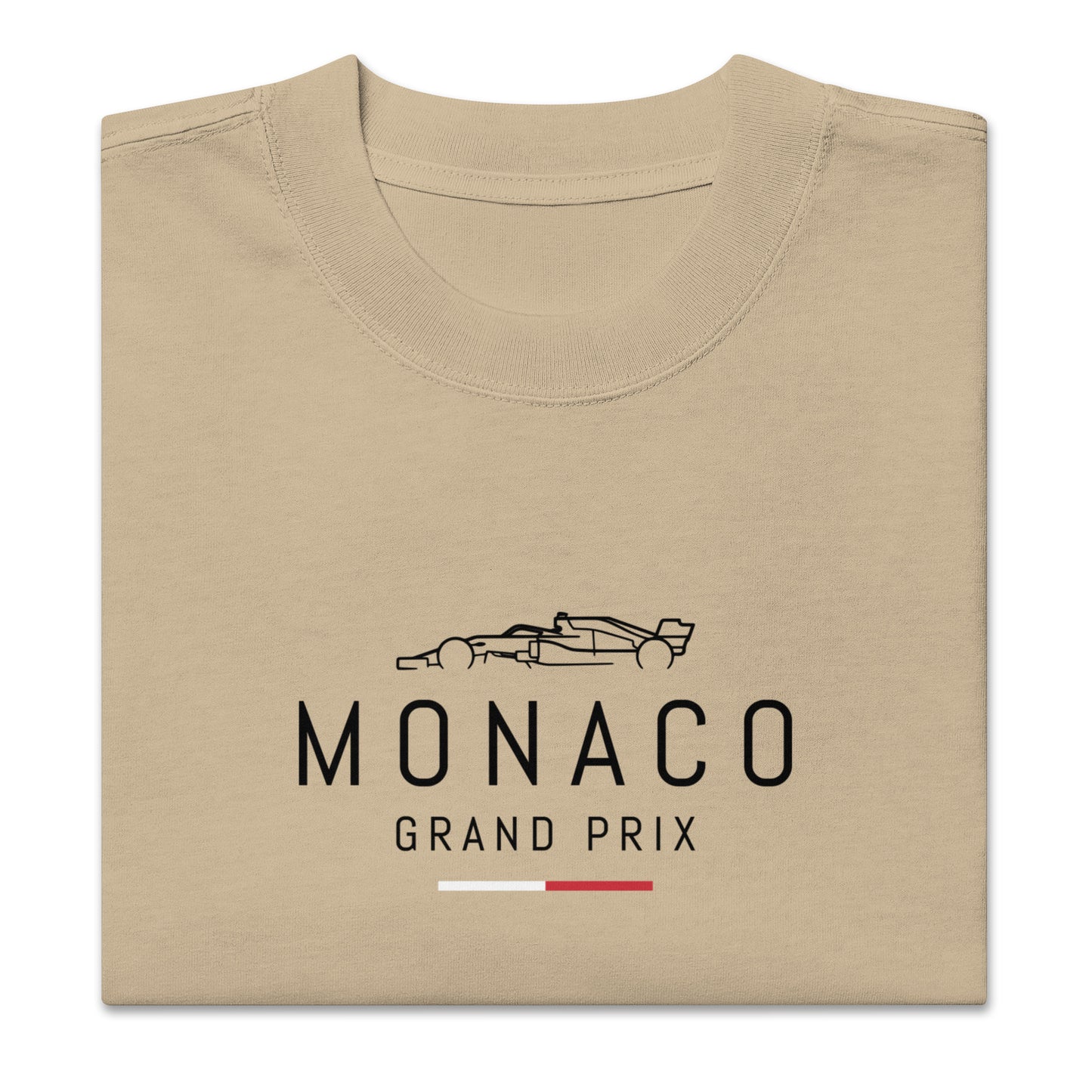 Monaco Grand Prix Oversized Faded T-Shirt