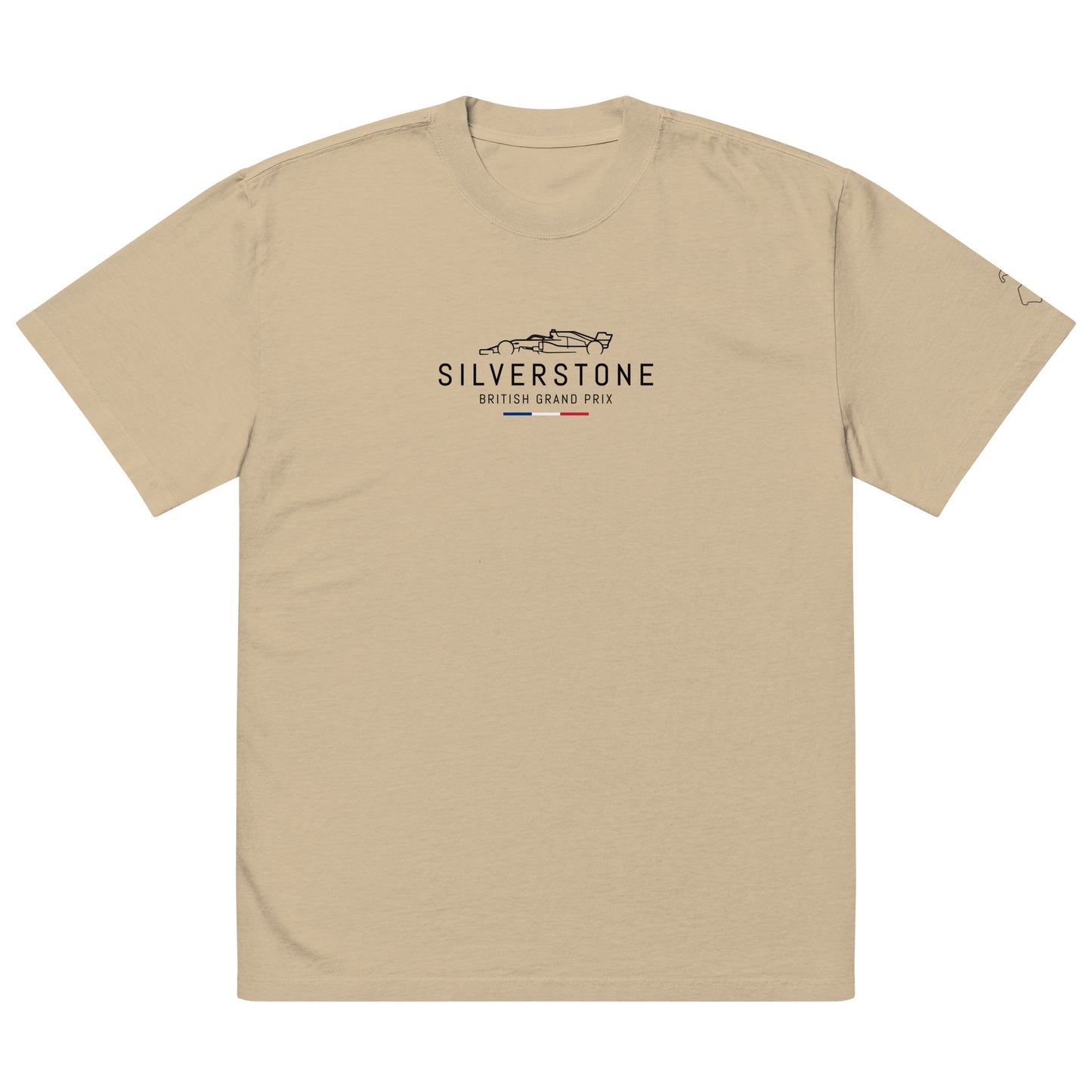 Silverstone Grand Prix Oversized Faded T-Shirt