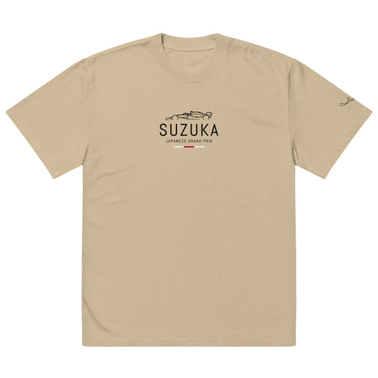 Suzuka Grand Prix Oversized Faded T-Shirt