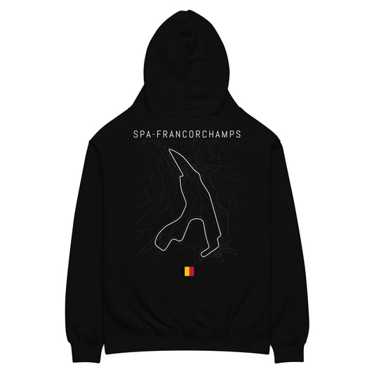 F1 Spa-Francorchamps Circuit Oversized Hoodie